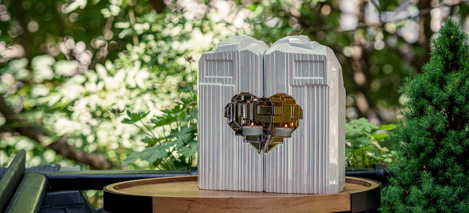 Companion Urns | Double Urns | Urns for Two | Pulvis Art Urns