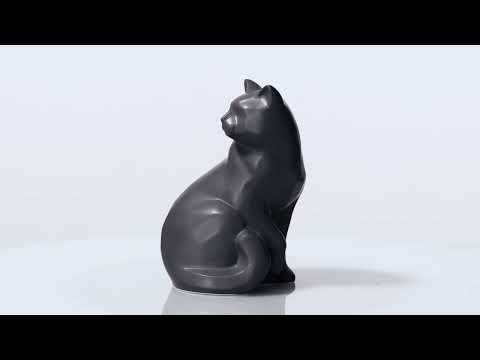 Felix Cat Urn for Ashes - Ceramic | Handmade Pet Urn