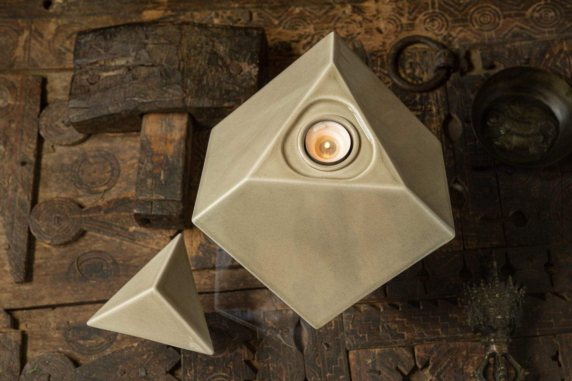 Abstract Cremation Urn for Ashes -
