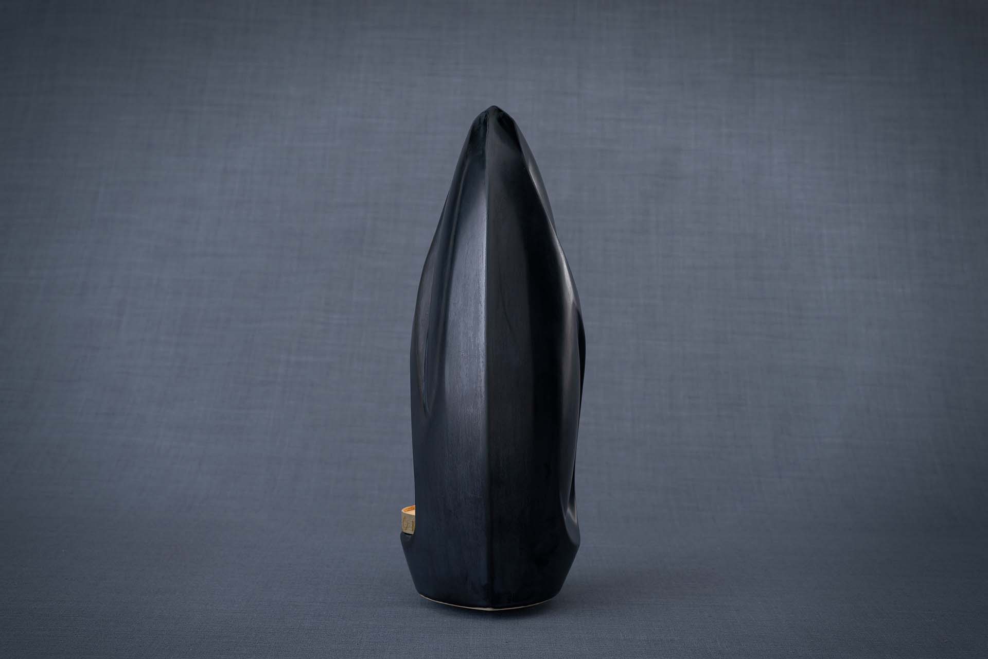 Pulvis Art Urns Adult Size Urn Eternity Handmade Cremation Urn for Ashes - Large | Dark Matte | Ceramic