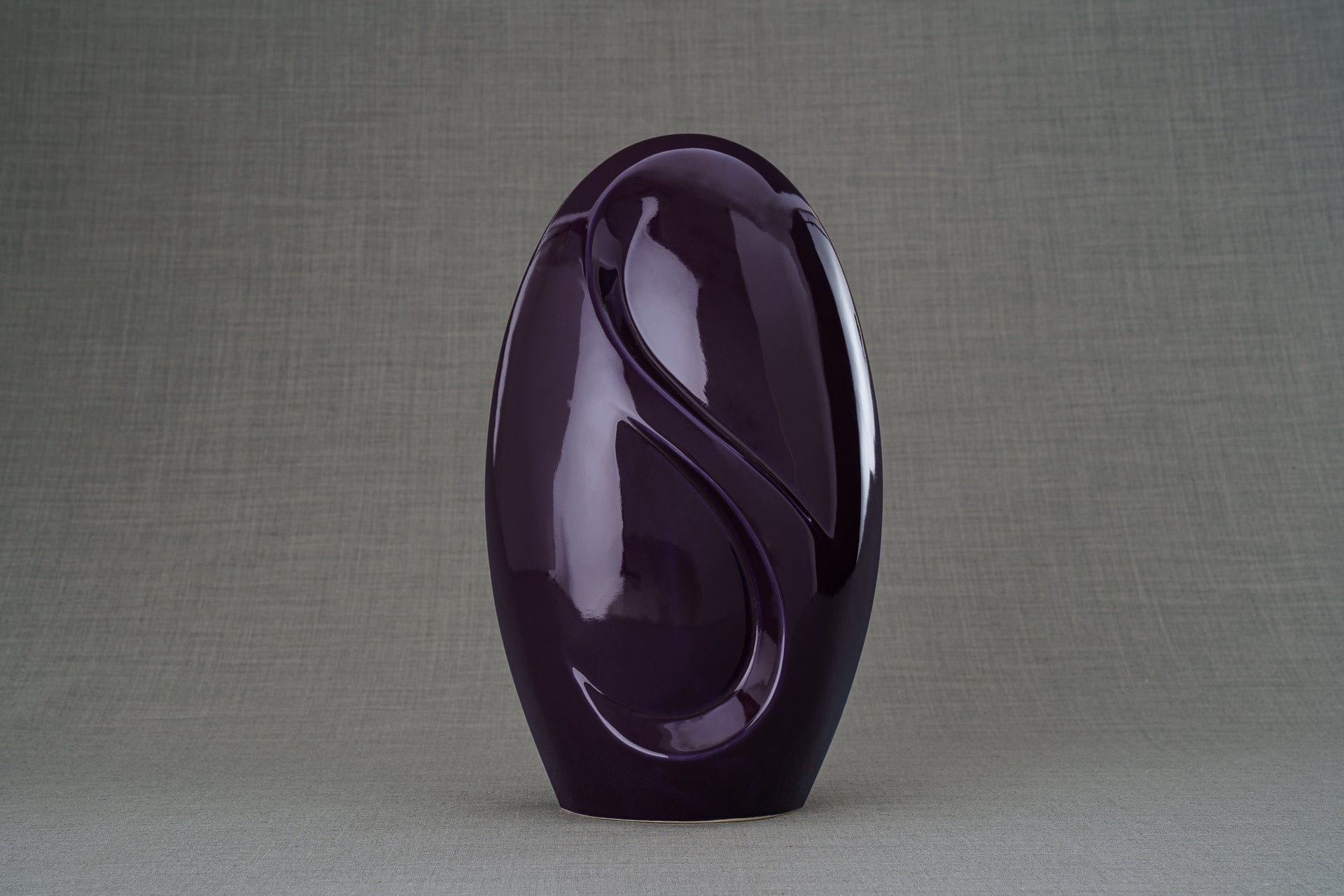 Pulvis Art Urns Adult Size Urn Eternity Handmade Cremation Urn for Ashes - Large | Violet | Ceramic