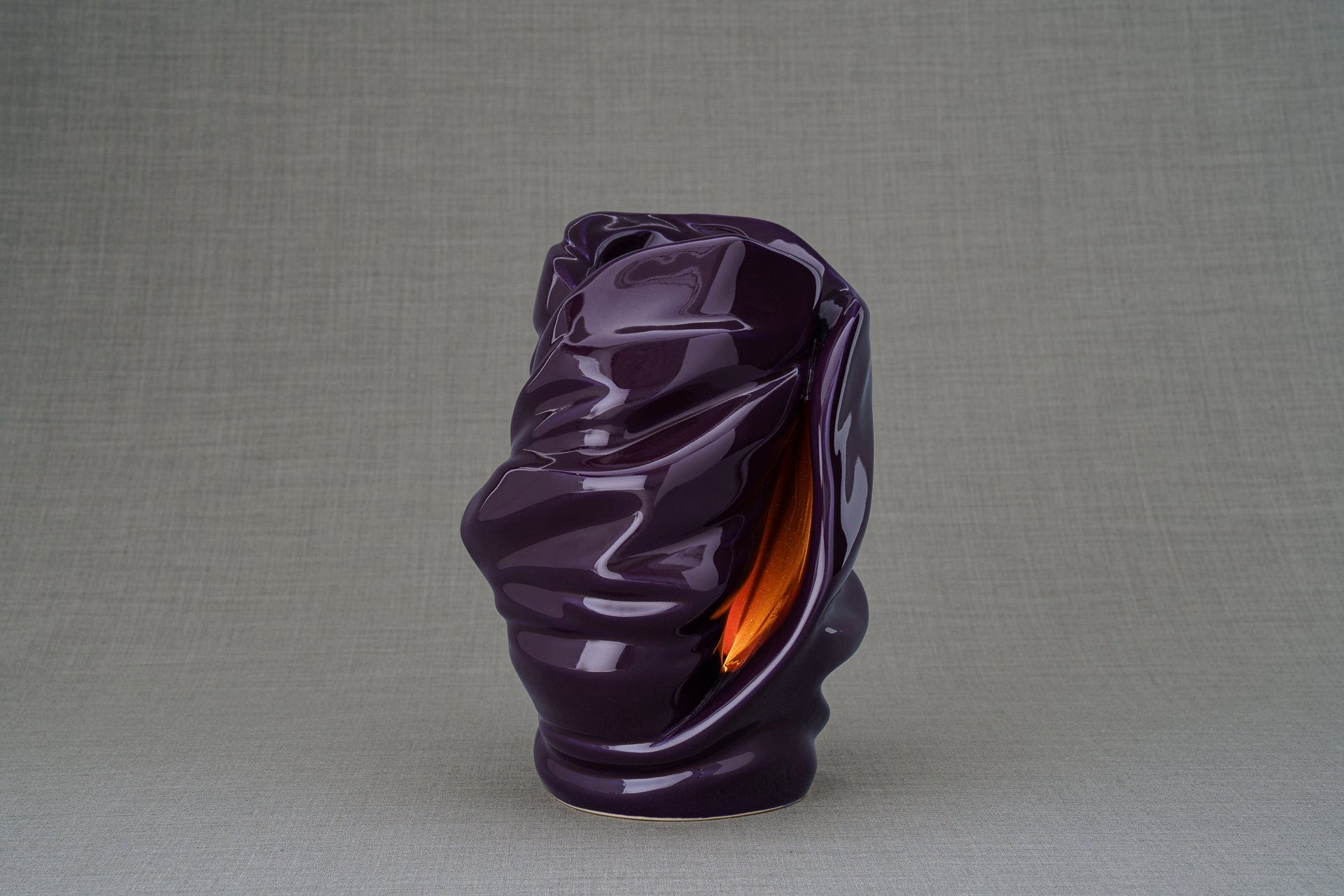 Pulvis Art Urns Adult Size Urn Handmade Cremation Urn for Ashes "Light" - Large | Violet | Ceramic