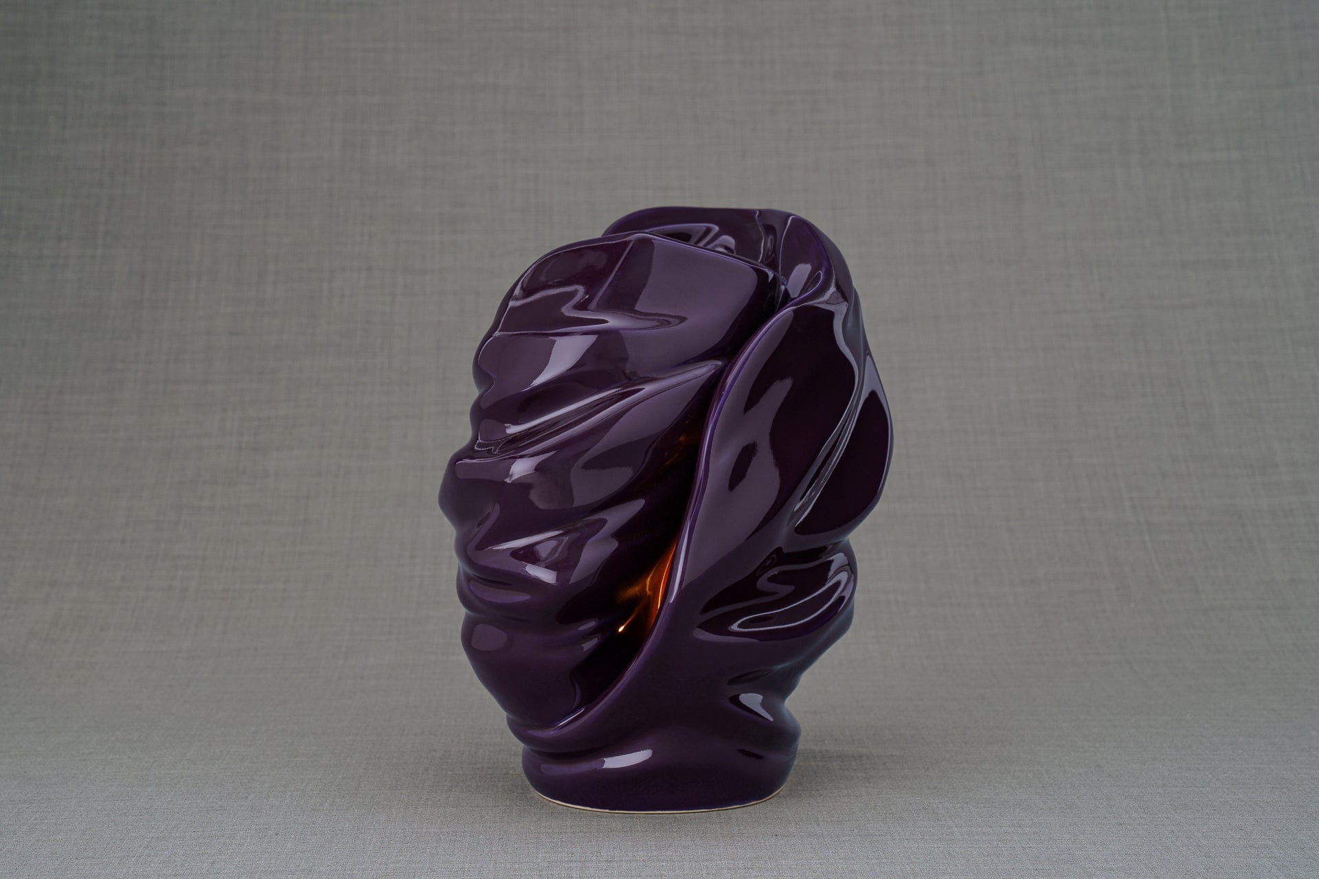 Pulvis Art Urns Adult Size Urn Handmade Cremation Urn for Ashes "Light" - Large | Violet | Ceramic
