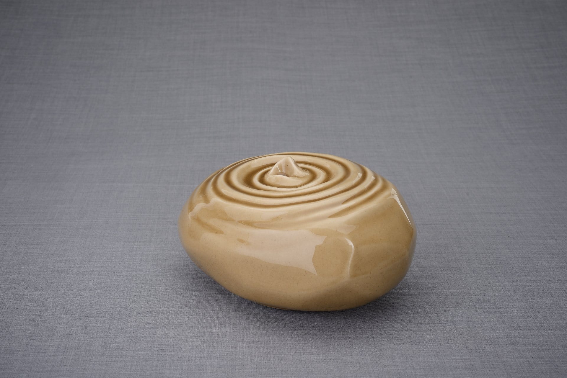 Resonance Handmade Cremation Urn for Ashes, size Adult/Large, color Beige-Pulvis Art Urns