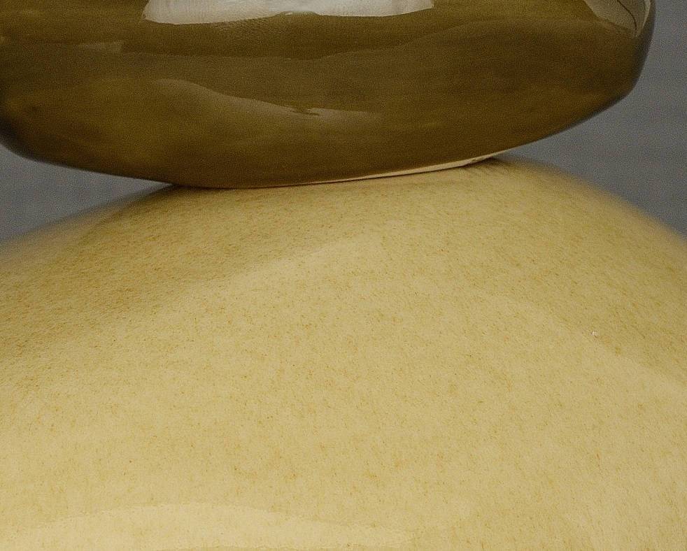 Stone Handmade Cremation Urn for Ashes, size Large/Adult, color Light Sand-PulvisArtUrns-Pulvis Art Urns