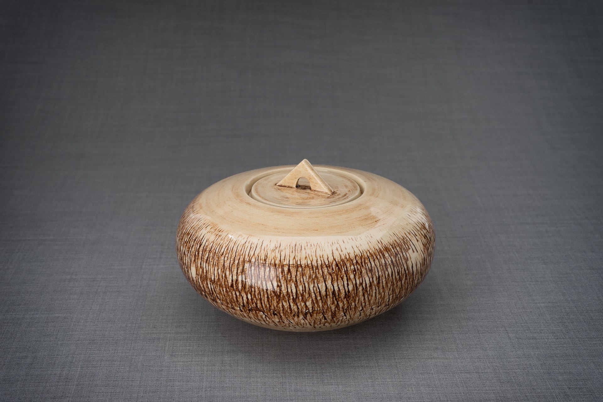 Ceramic Art Urn for Ashes - handmade on a pottery wheel by Pulvis Art Urns