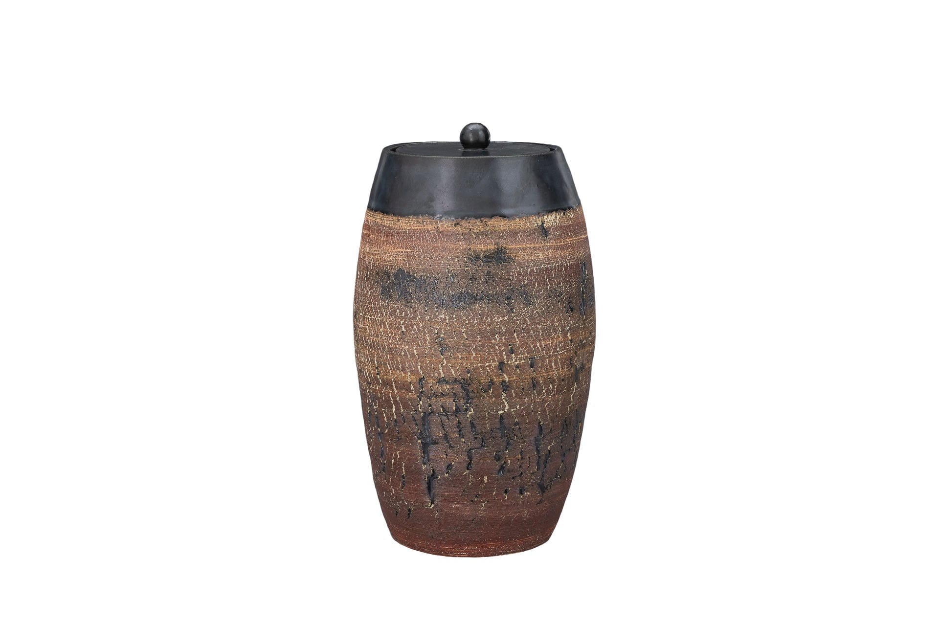 Ceramic Art Urn for Ashes - handmade on a pottery wheel by Pulvis Art Urns
