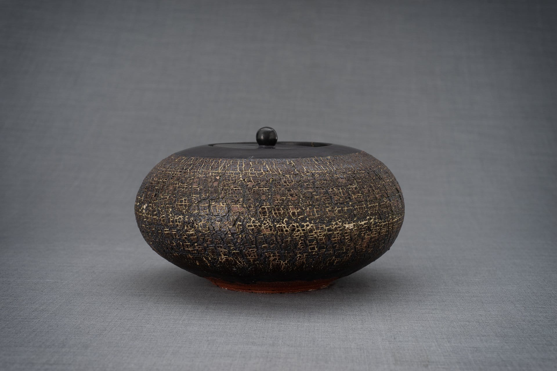 Ceramic Art Urn for Ashes - handmade on a pottery wheel by Pulvis Art Urns