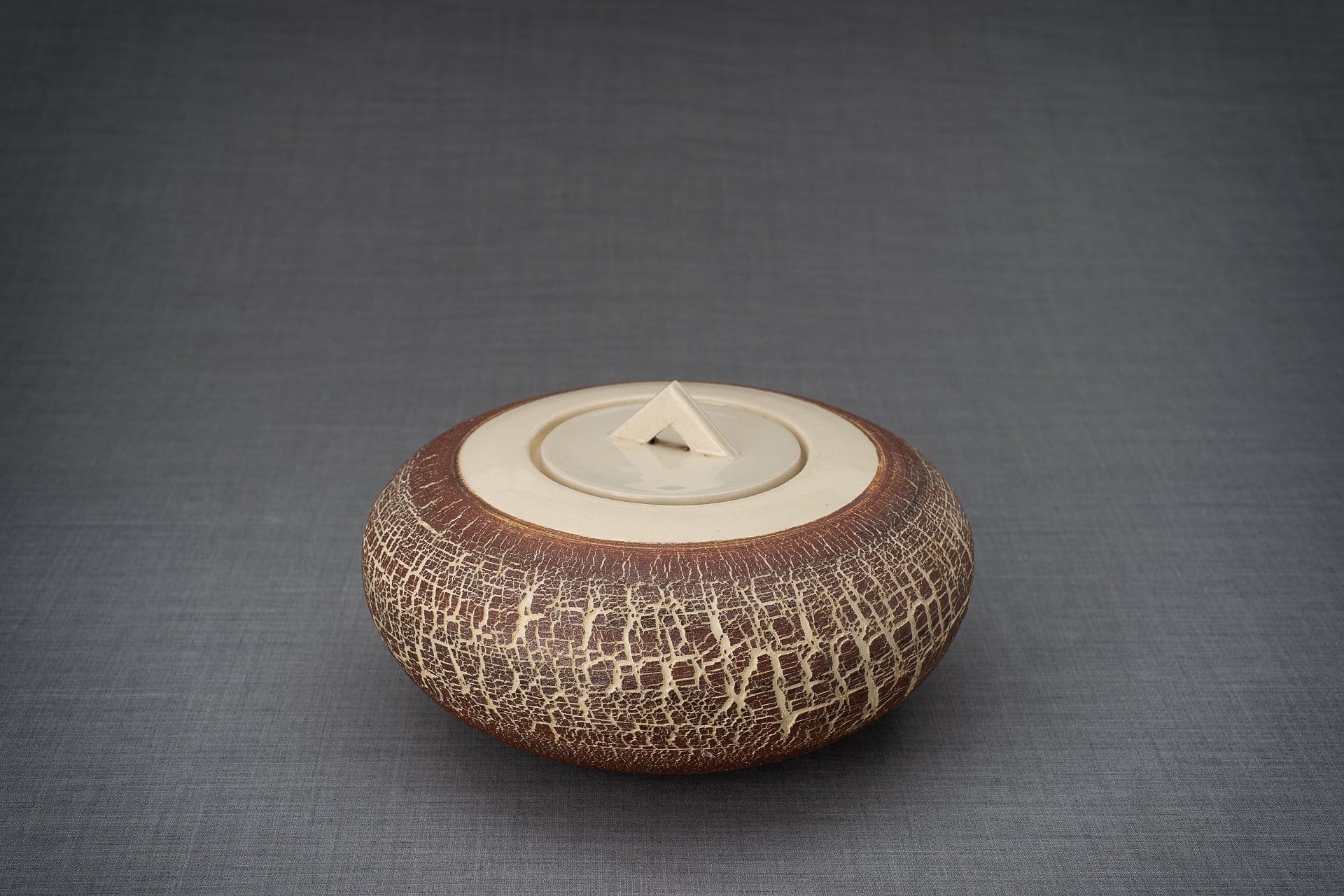 Ceramic Art Urn for Ashes - handmade on a pottery wheel by Pulvis Art Urns