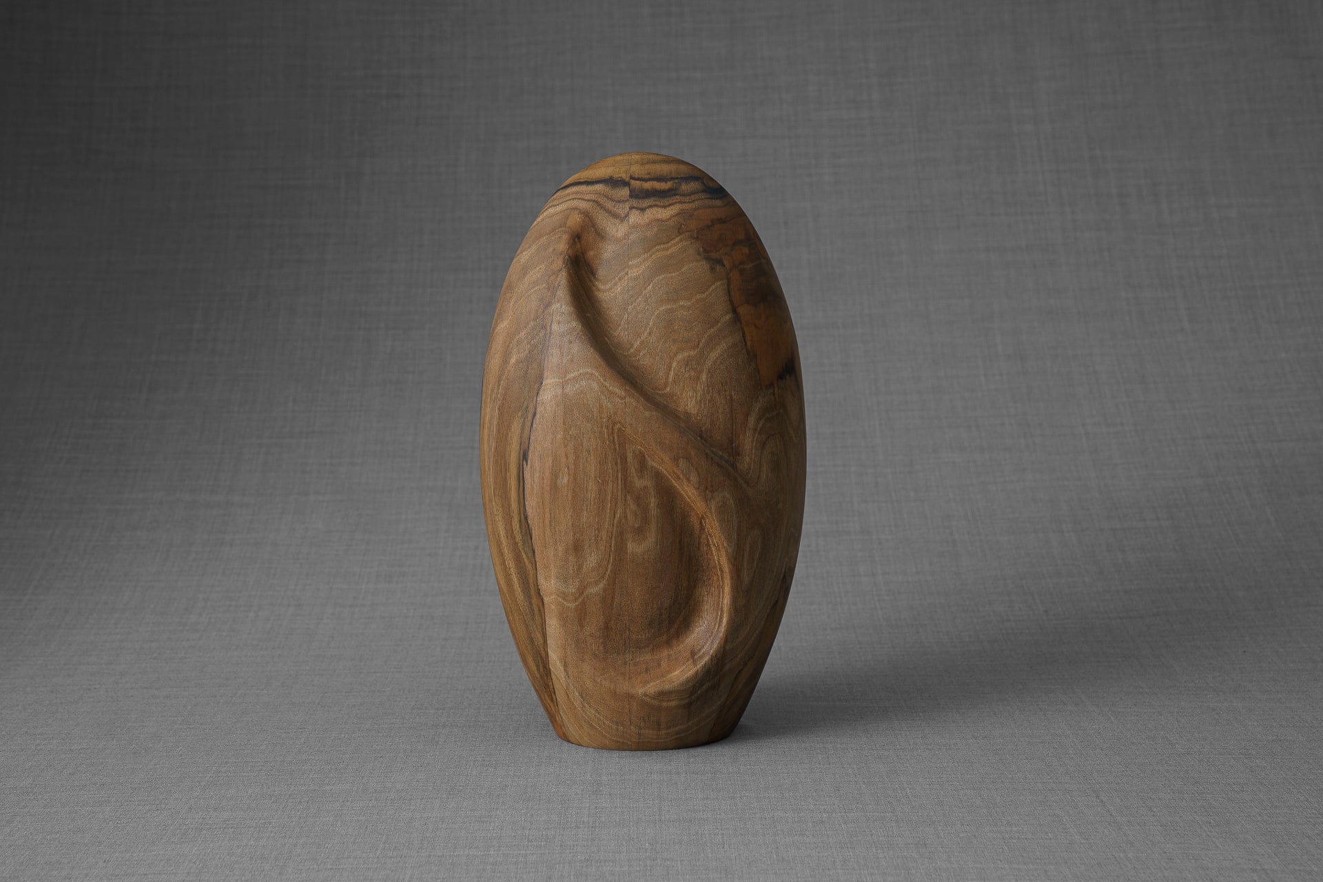 Pulvis Art Urns Adult Size Urn Wooden Urn for Ashes "Eternity" - Genuine Walnut