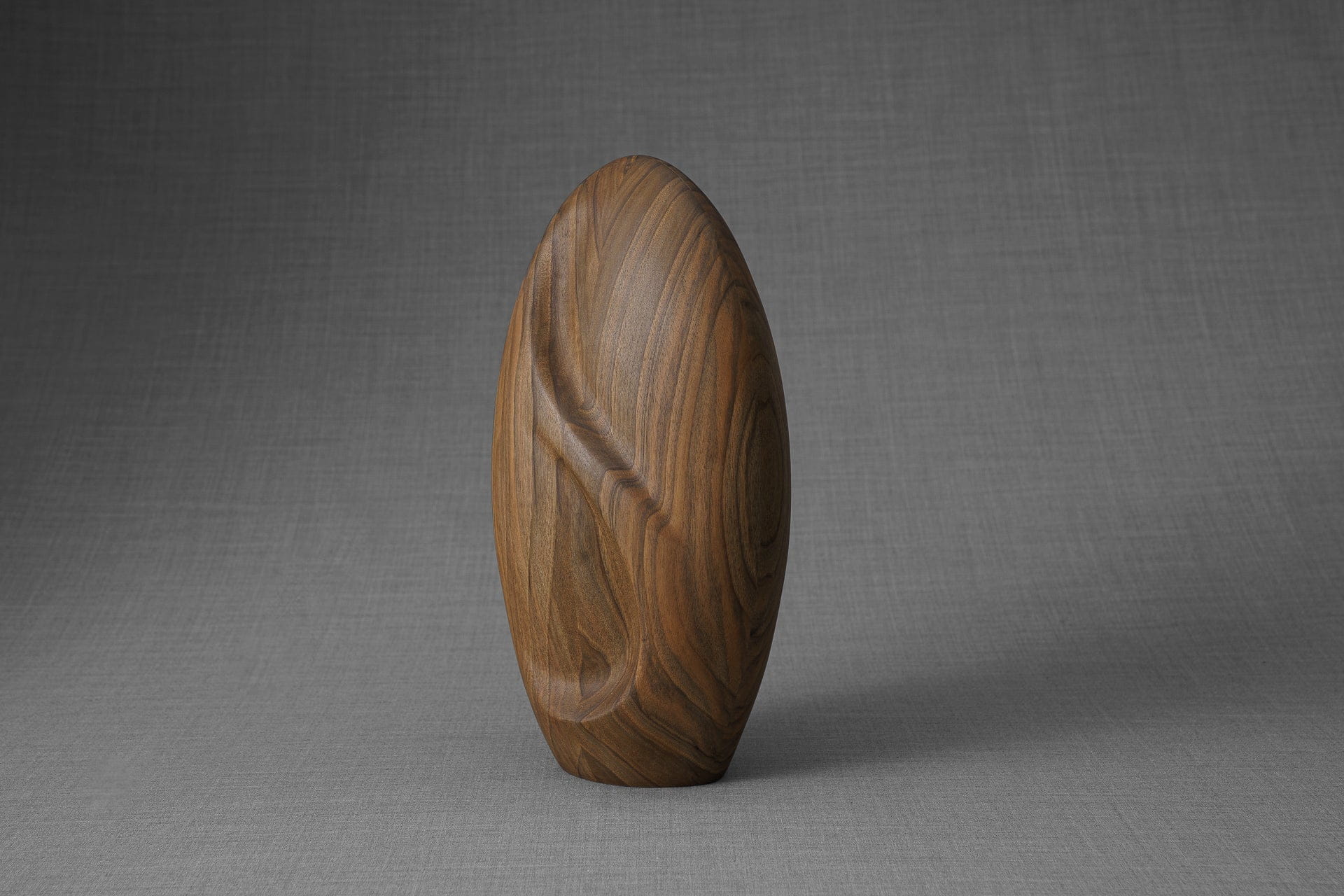 Pulvis Art Urns Adult Size Urn Wooden Urn for Ashes "Eternity" - Genuine Walnut