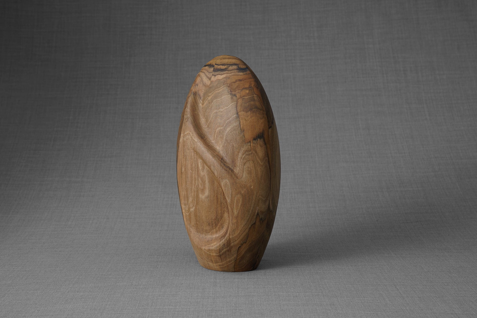 Pulvis Art Urns Adult Size Urn Wooden Urn for Ashes "Eternity" - Genuine Walnut