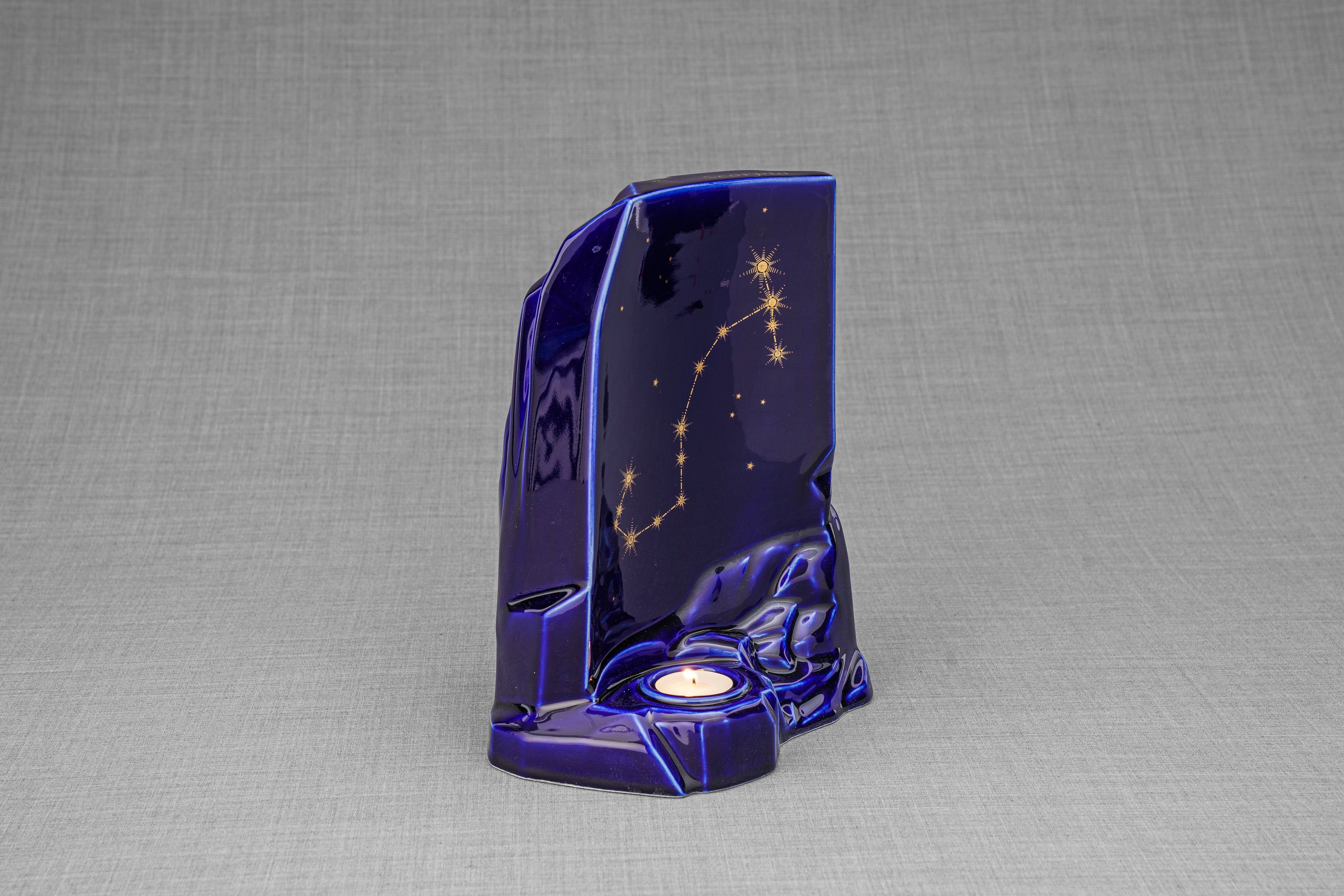 Pulvis Art Urns Adult Size Urn Zodiac Urn for Ashes "Scorpio" - Large | Star Sign Urn