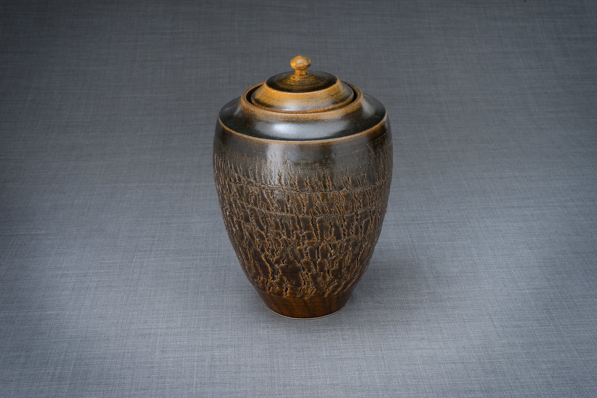 Ceramic Art Urn for Ashes - handmade on a pottery wheel by Pulvis Art Urns