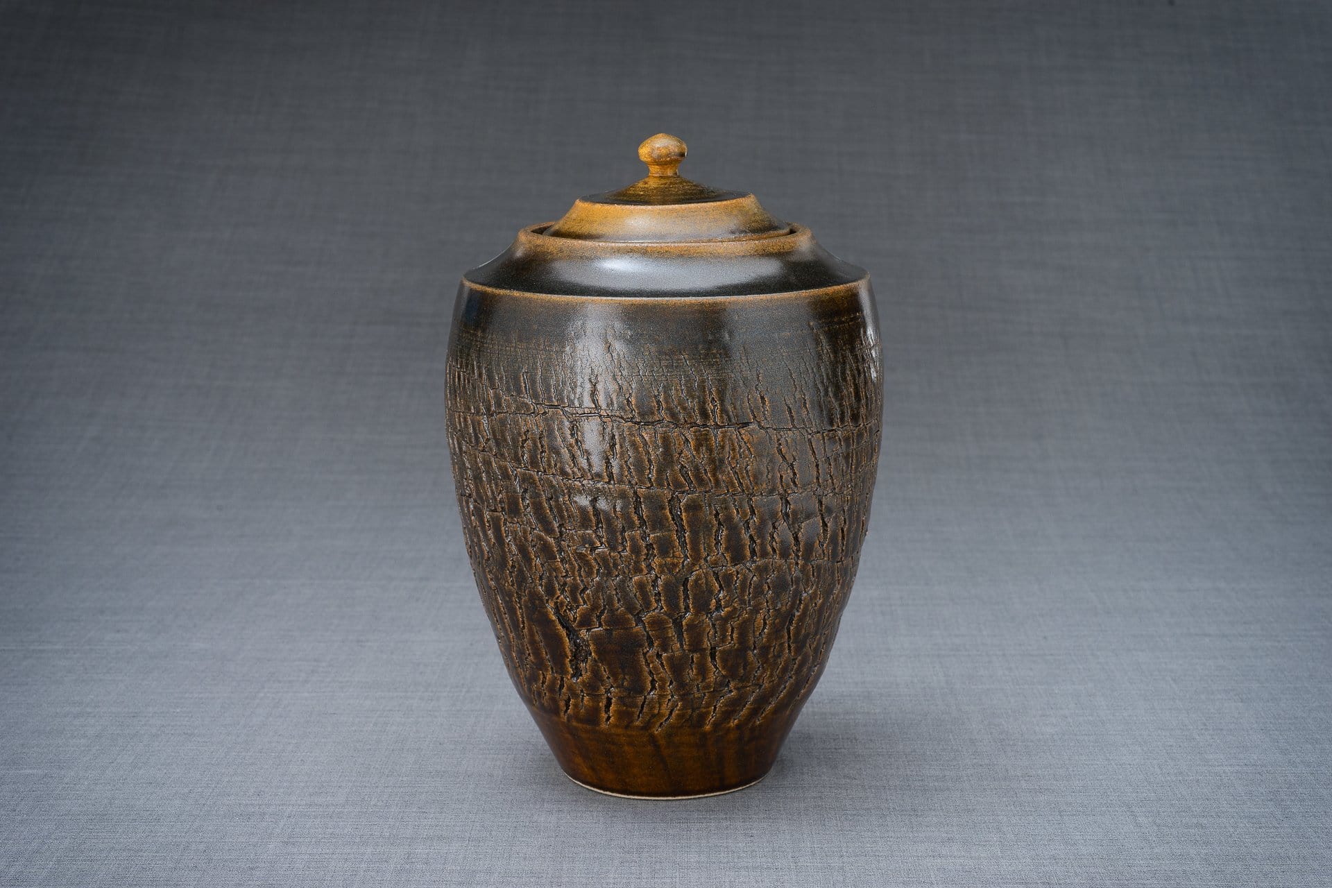 Ceramic Art Urn for Ashes - handmade on a pottery wheel by Pulvis Art Urns