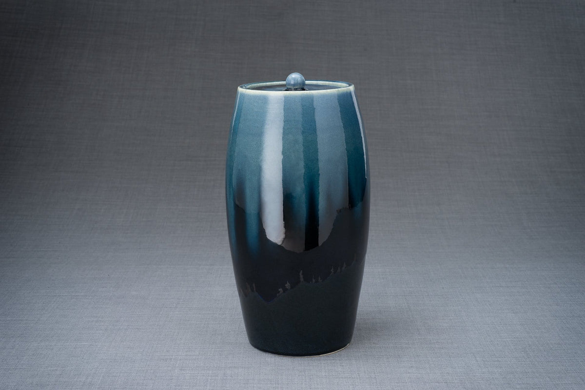 Ceramic Art Urn for Ashes - handmade on a pottery wheel by Pulvis Art Urns