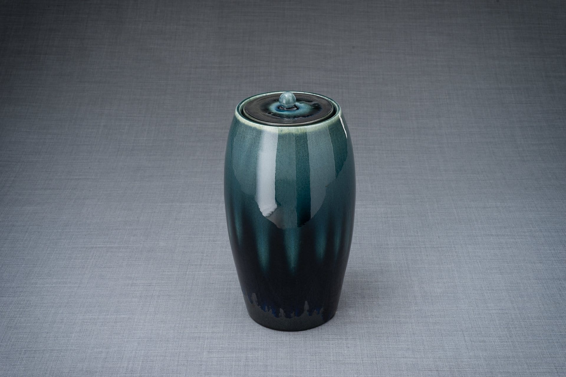 Ceramic Art Urn for Ashes - handmade on a pottery wheel by Pulvis Art Urns