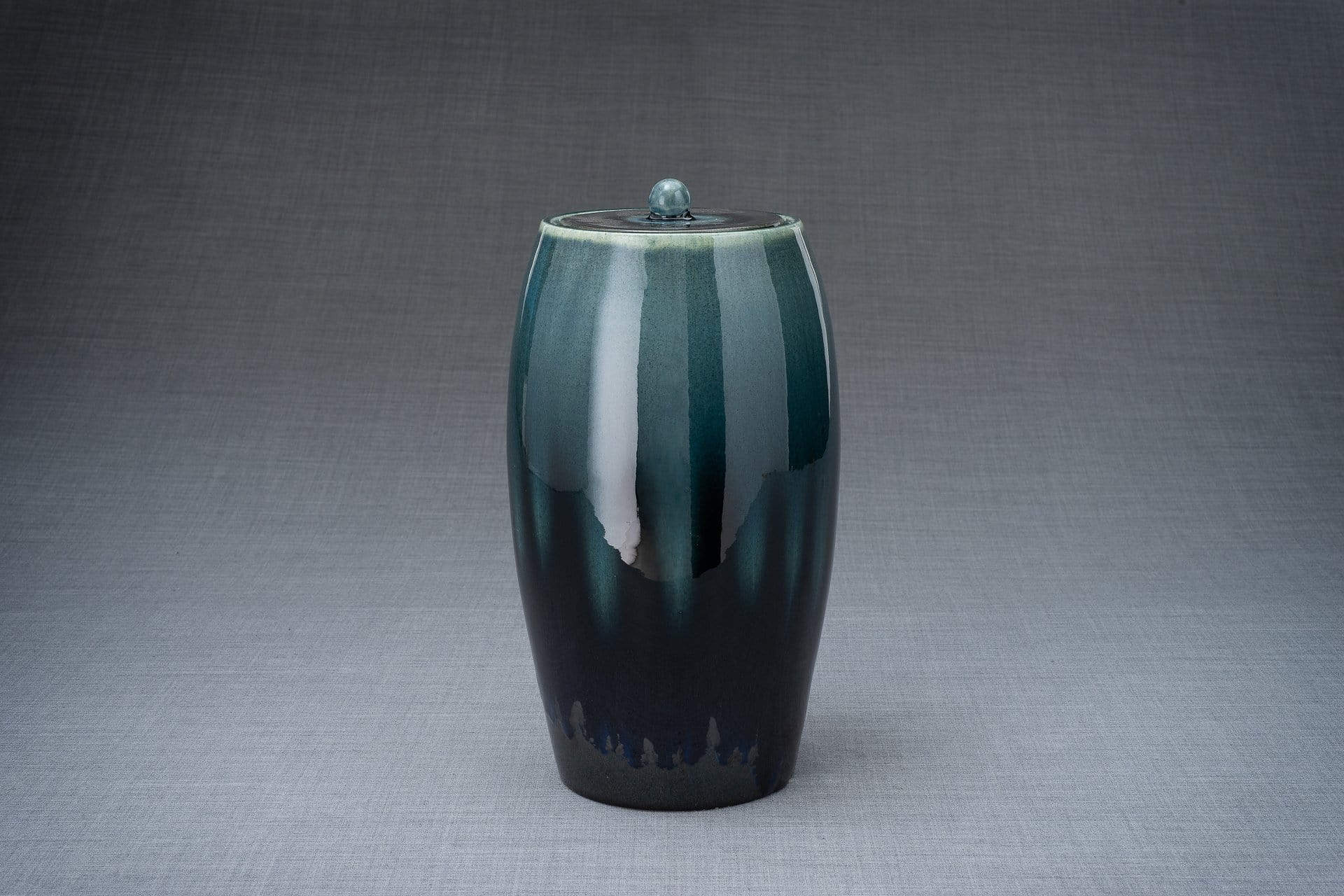 Ceramic Art Urn for Ashes - handmade on a pottery wheel by Pulvis Art Urns