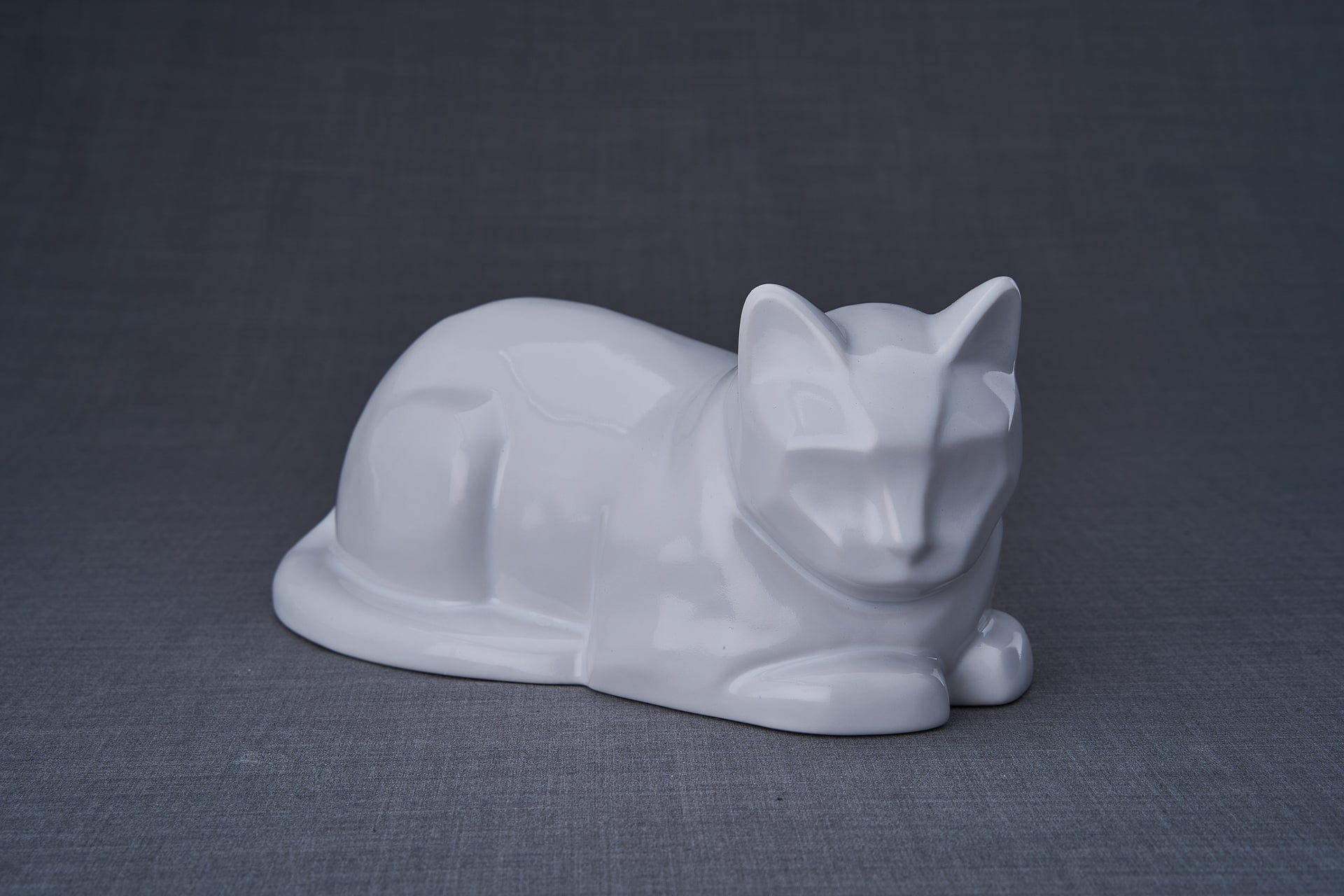 Pulvis Art Urns White / Light "Cat" Memorial Bundle - 4 pcs. | Handmade