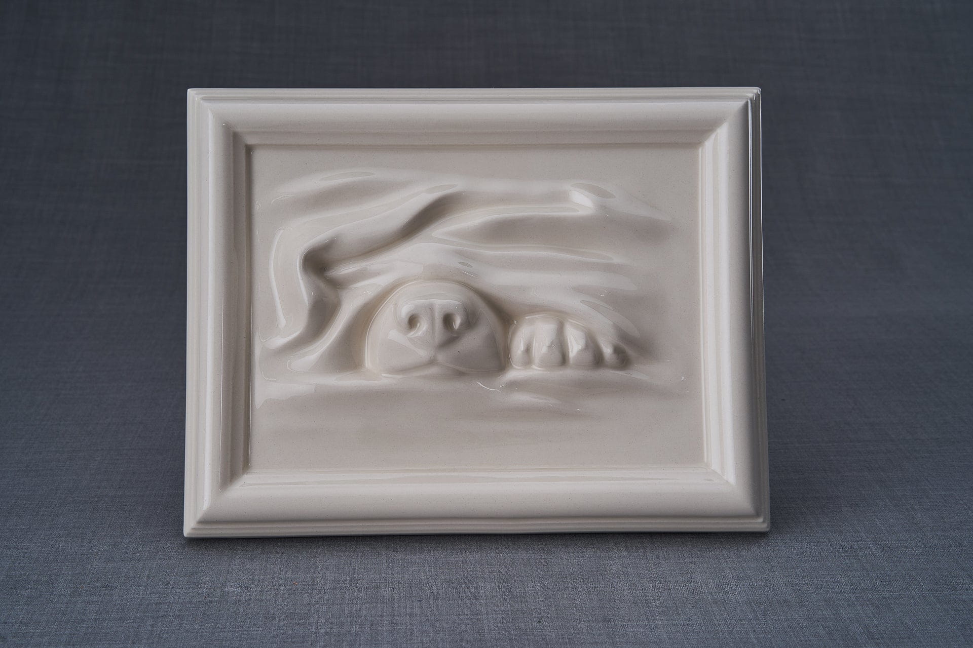Pulvis Art Urns Trnasparent / Light "Dog" Pet Memorial Bundle - 4 pcs. | Handmade