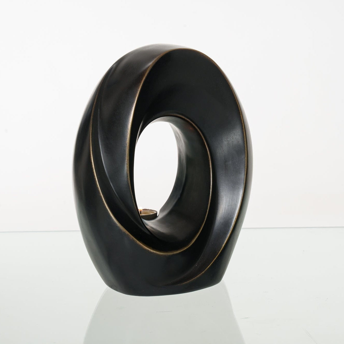 Cast Bronze Cremation Urn "The Passage" - Dark Patina | Exclusive Bronze Urn