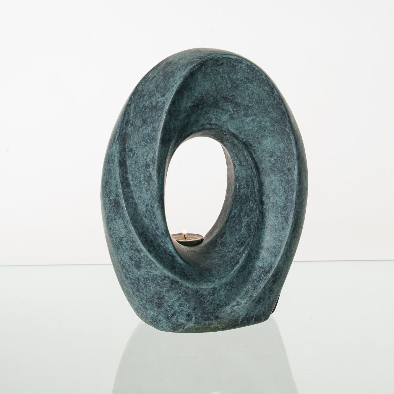 Cast Bronze Cremation Urn "The Passage" - Exclusive Bronze Urn