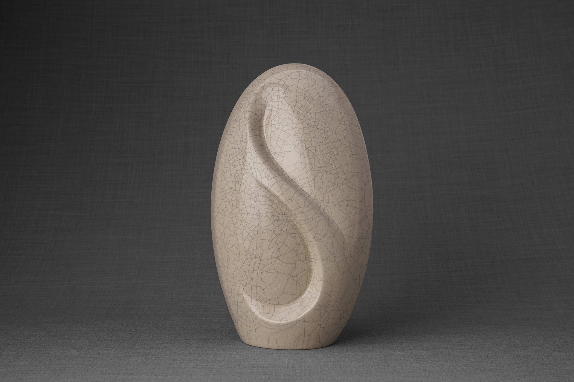 Pulvis Art Urns Exclusive Urn Handmade Decorated Eternity Urn "Feathers" - Large | Ceramic