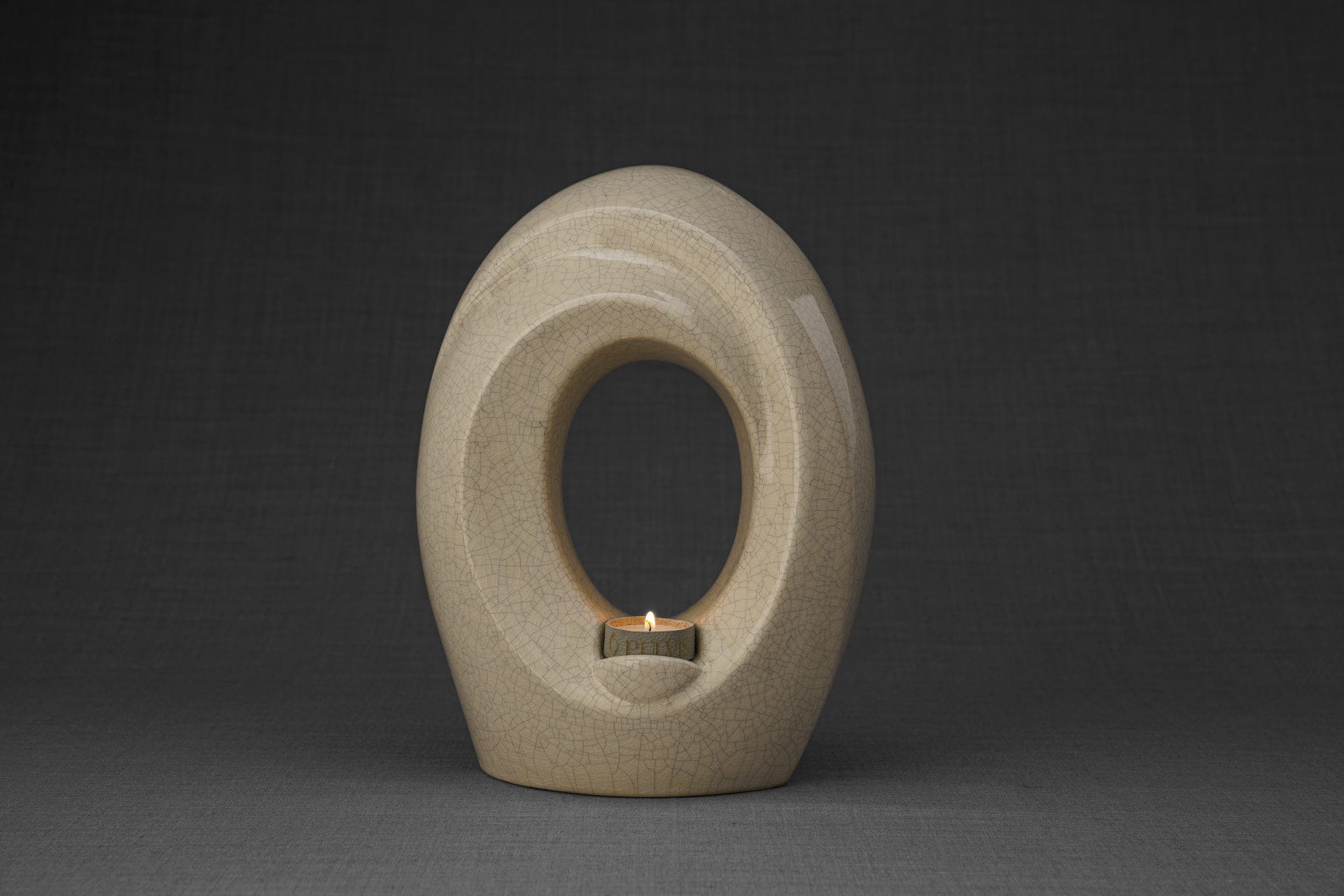 Pulvis Art Urns Exclusive Urn Handmade Decorated Urn for Ashes "The Passage" - Large | Ceramic
