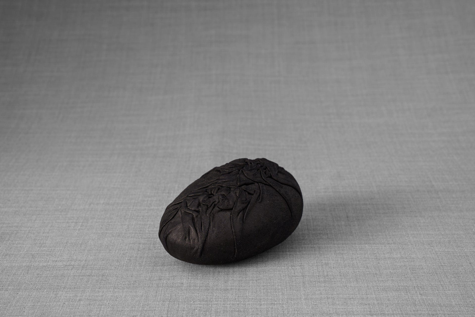 Pulvis Art Urns Exclusive Urn Leather Cremation Keepsake "Stone" - Exclusive Edition