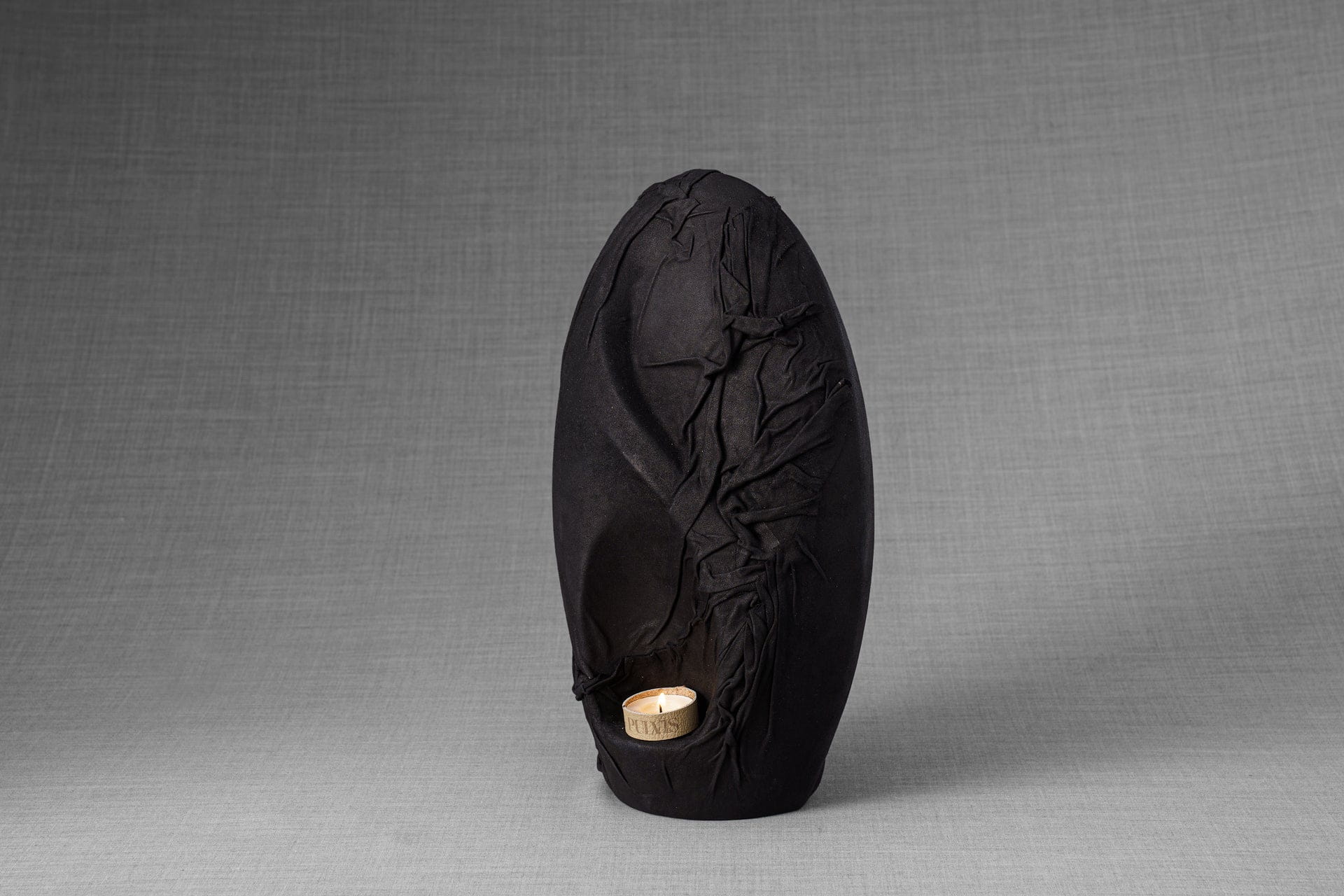 Pulvis Art Urns Exclusive Urn Leather Cremation Urn for Ashes "Eternity" - Exclusive Edition