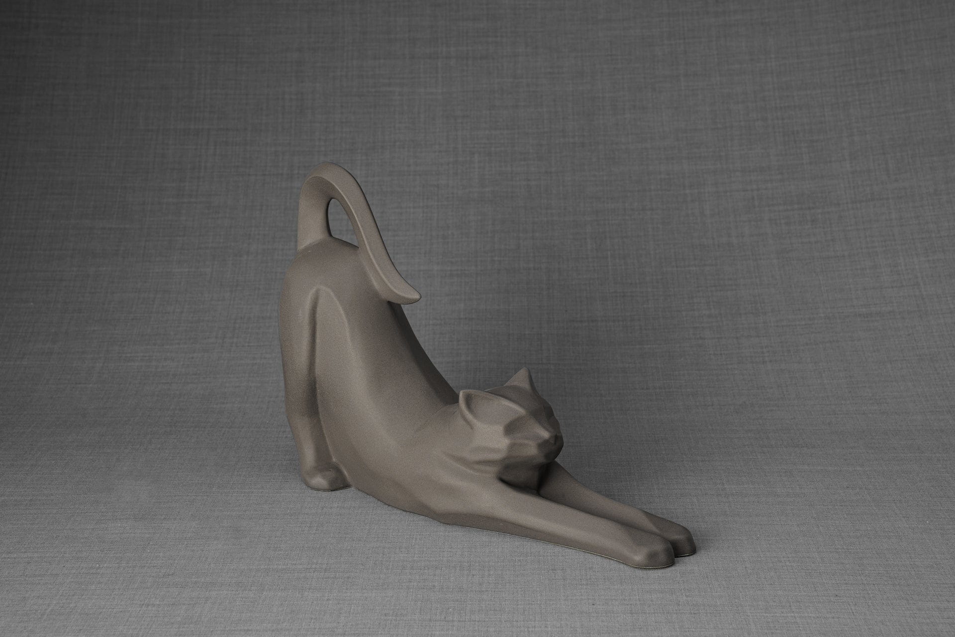 Pulvis Art Urns Grey Matte / Light "Grace" Pet Memorial Bundle - 4 pcs. | Handmade