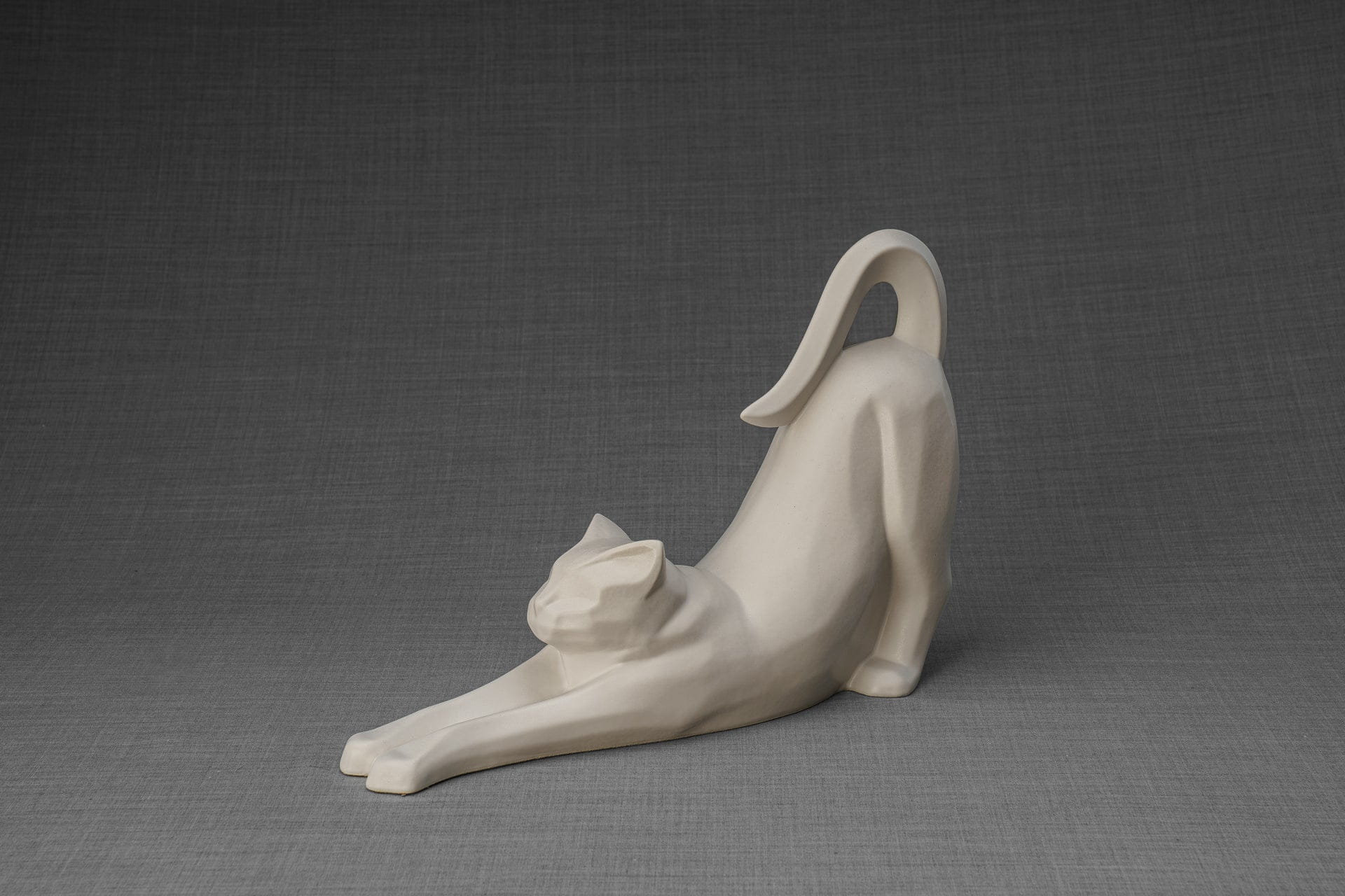 Pulvis Art Urns White Matte / Light "Grace" Pet Memorial Bundle - 4 pcs. | Handmade