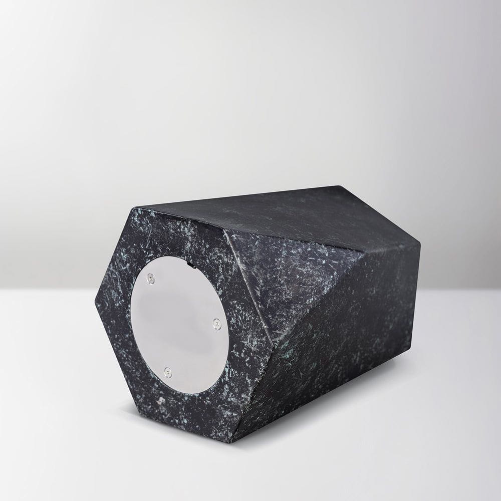 Pulvis Art Urns Handmade Urn "Crystal" - Stainless Steel | Dark Granite