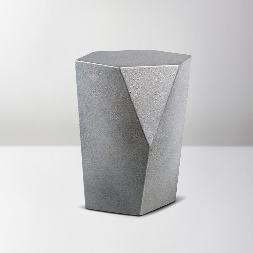 Pulvis Art Urns Handmade Urn "Crystal" - Stainless Steel | Gray
