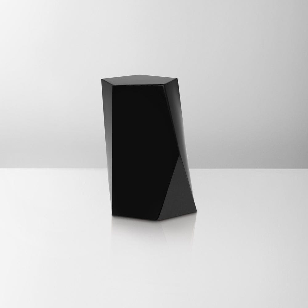 Pulvis Art Urns Handmade Urn "Crystal" - Stainless Steel | Pearly Black