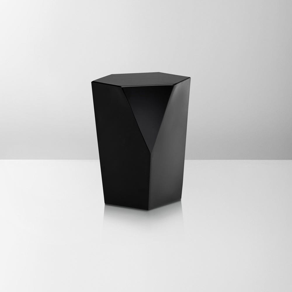 Pulvis Art Urns Handmade Urn "Crystal" - Stainless Steel | Pearly Black