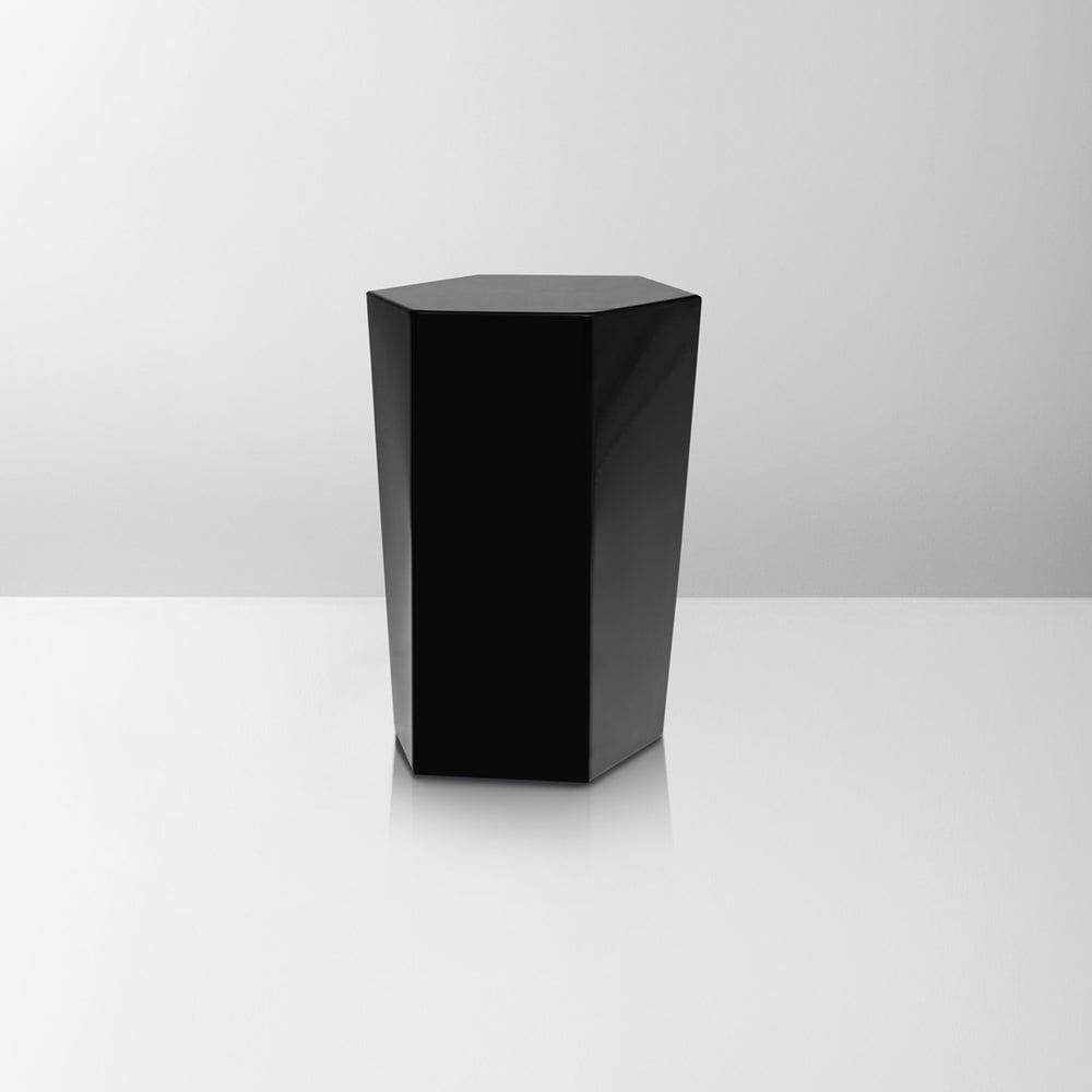 Pulvis Art Urns Handmade Urn "Crystal" - Stainless Steel | Pearly Black