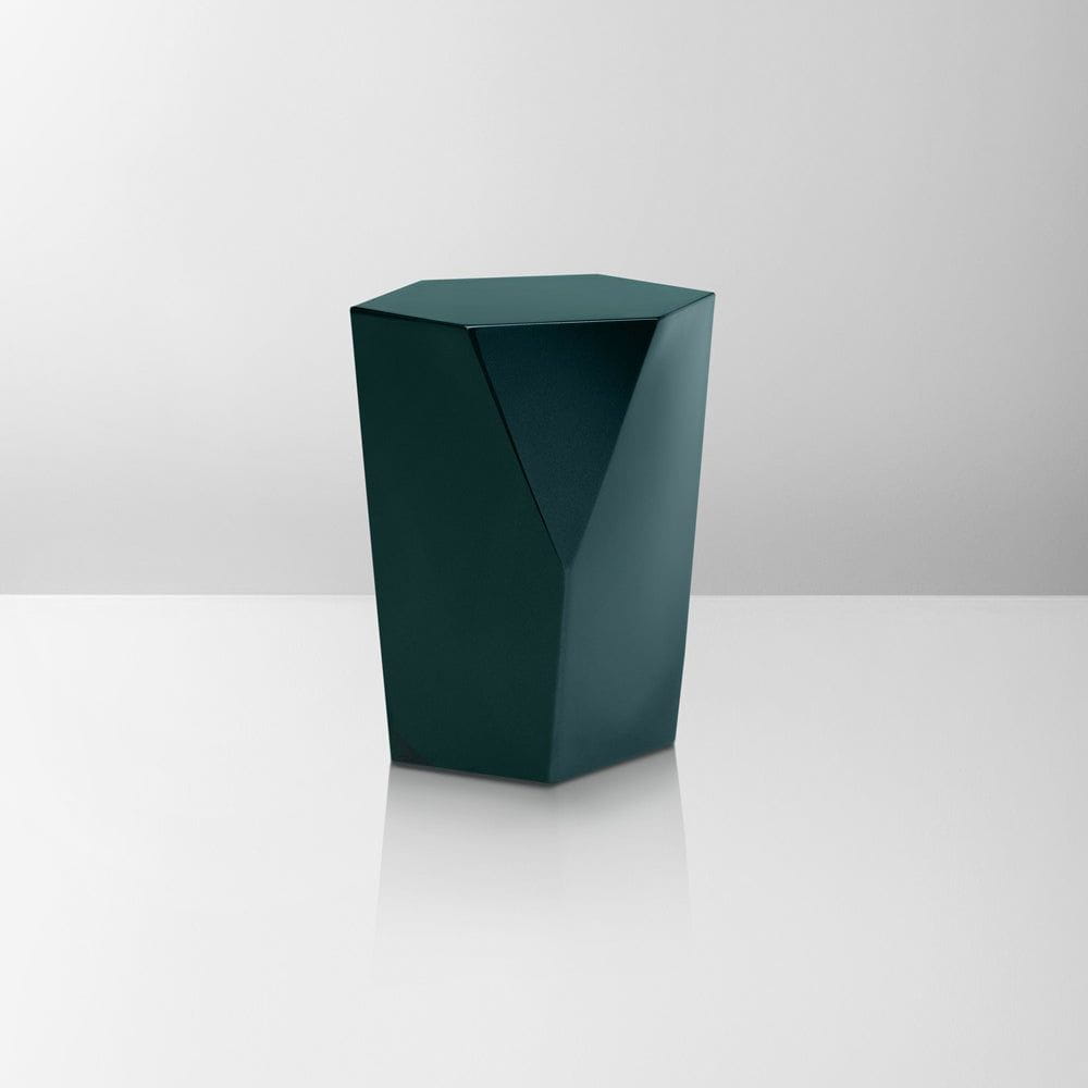 Pulvis Art Urns Handmade Urn "Crystal" - Stainless Steel | Pearly Green