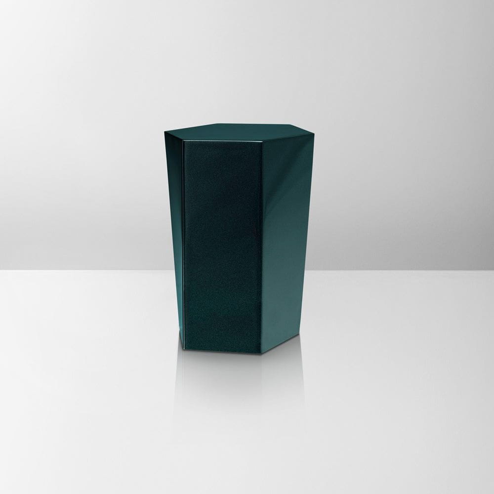 Pulvis Art Urns Handmade Urn "Crystal" - Stainless Steel | Pearly Green