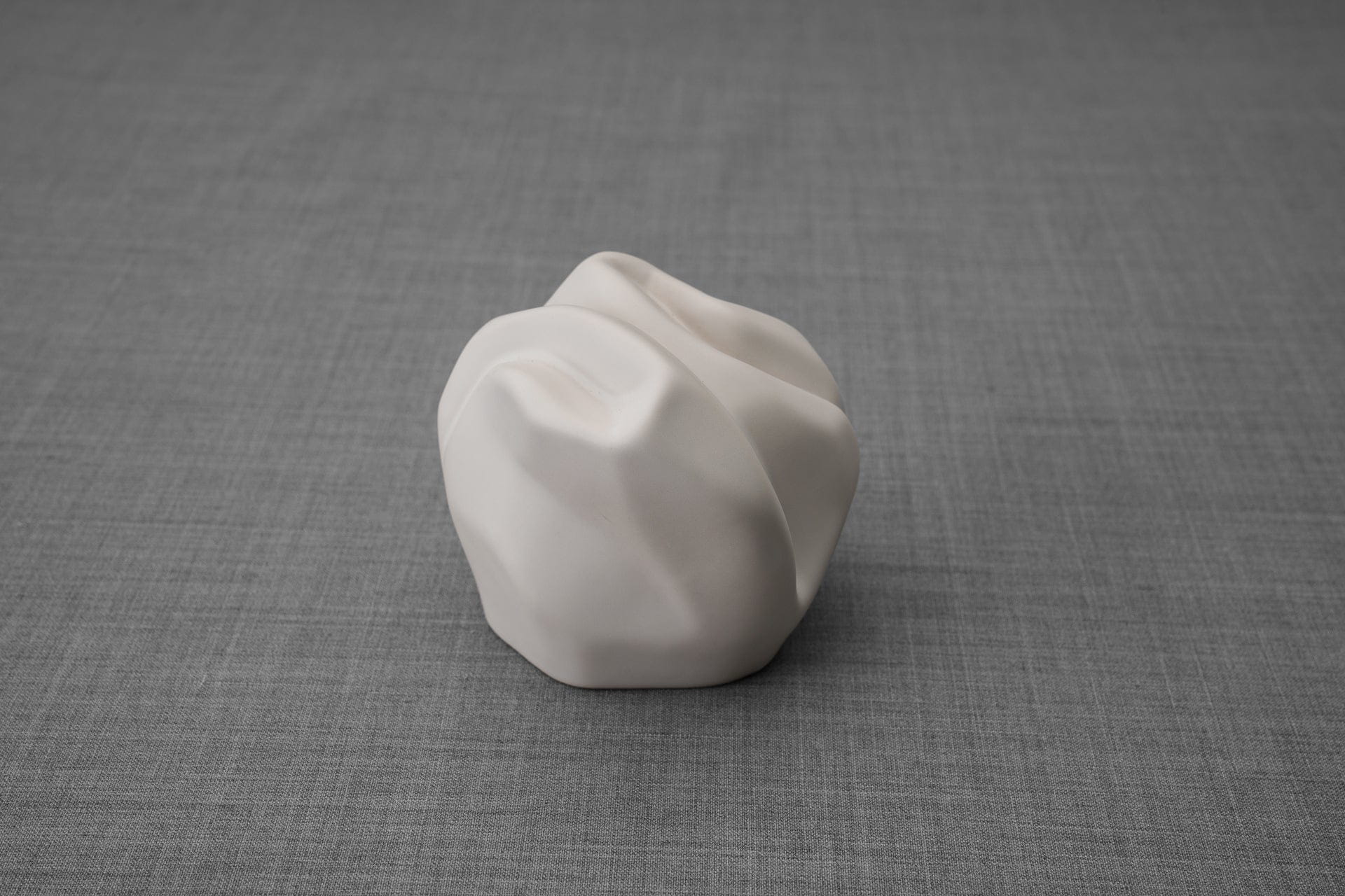 Pulvis Art Urns Keepsake Urn Cremation Keepsake Urn "Precious" - Small | White Matte | Ceramic