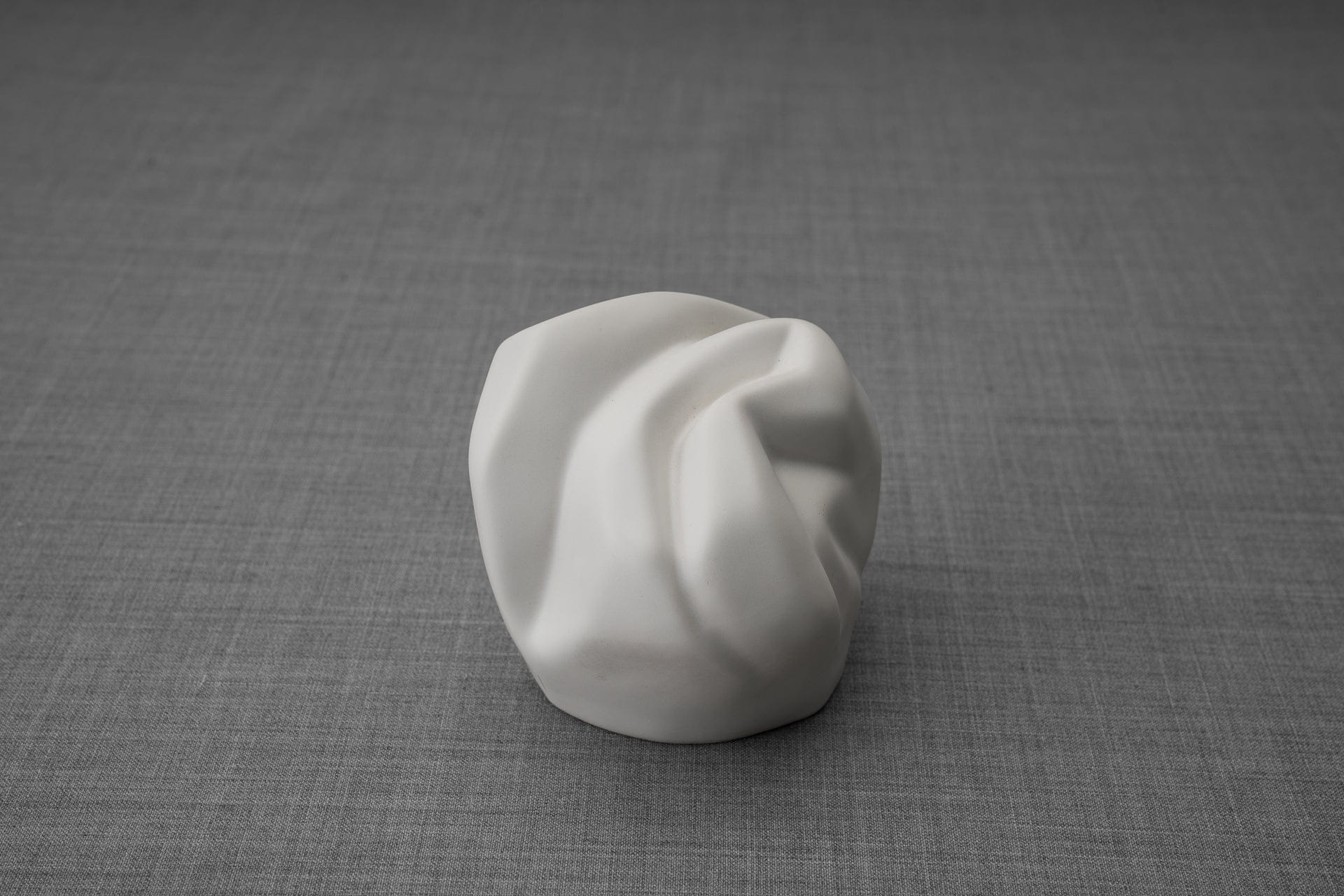 Pulvis Art Urns Keepsake Urn Cremation Keepsake Urn "Precious" - Small | White Matte | Ceramic