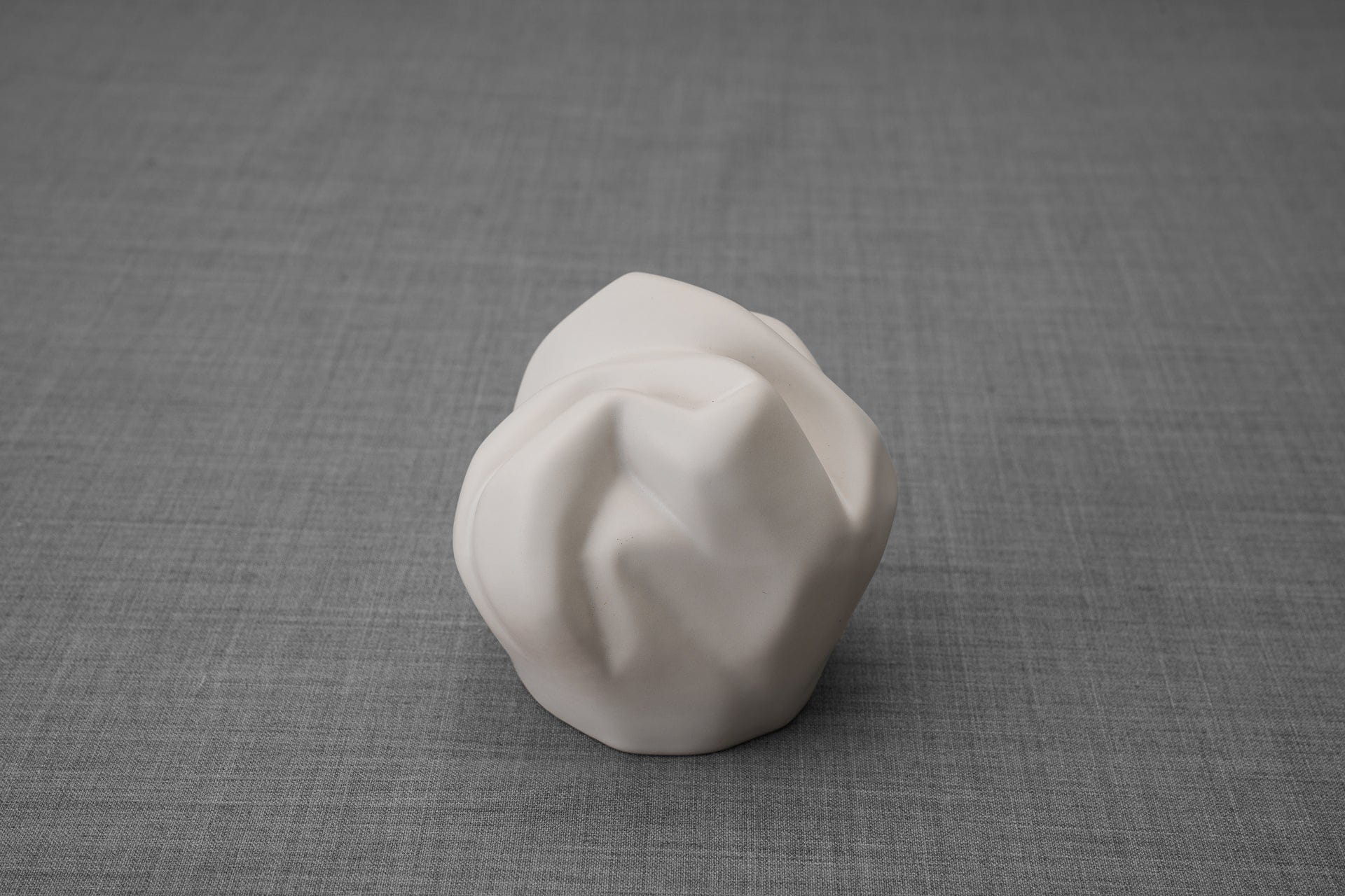Pulvis Art Urns Keepsake Urn Cremation Keepsake Urn "Precious" - Small | White Matte | Ceramic
