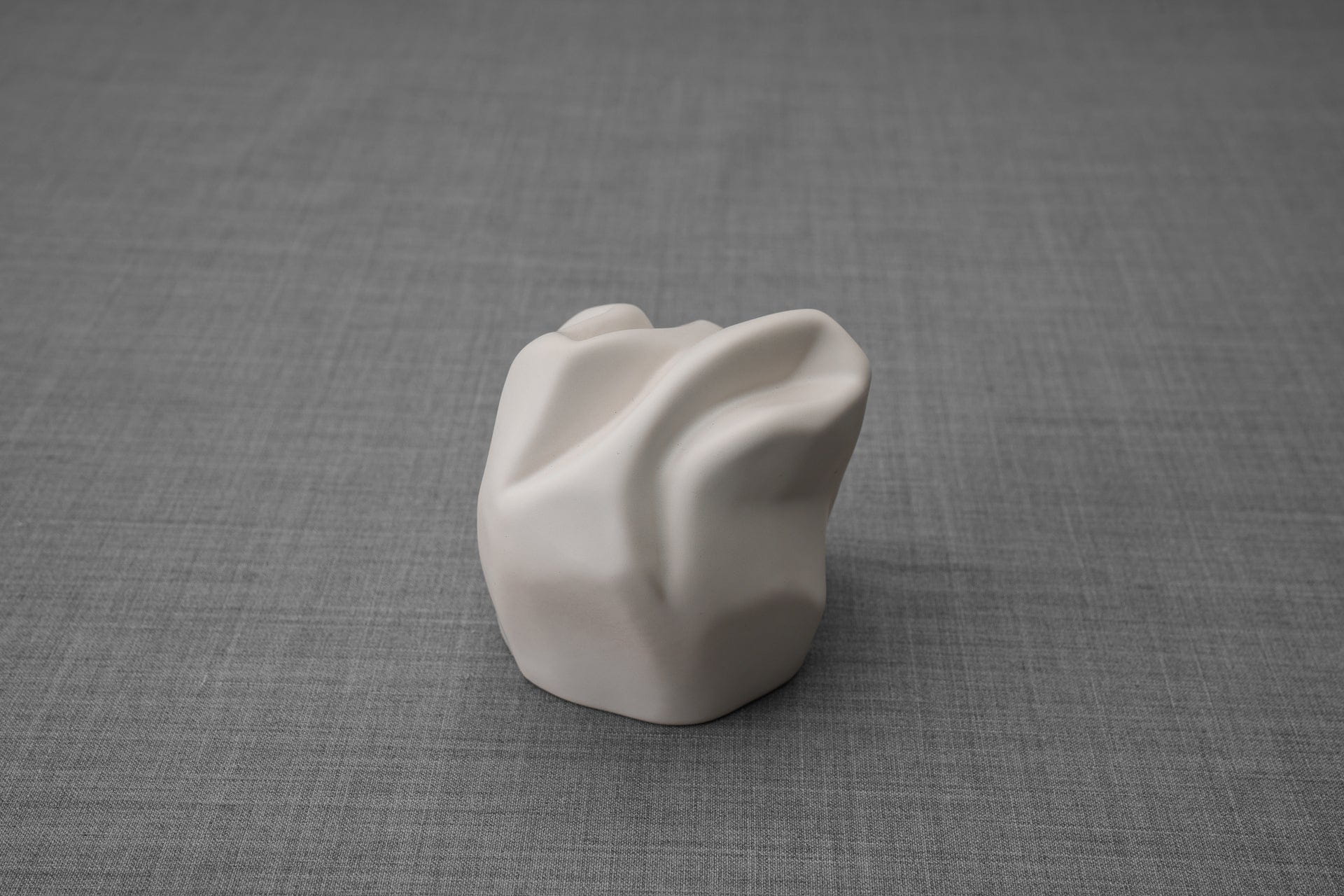 Pulvis Art Urns Keepsake Urn Cremation Keepsake Urn "Precious" - Small | White Matte | Ceramic