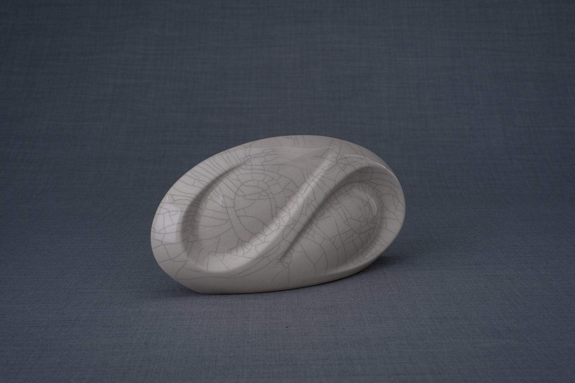Eternity Cremation Keepsake for Ashes – Craquelure | Small | Ceramic