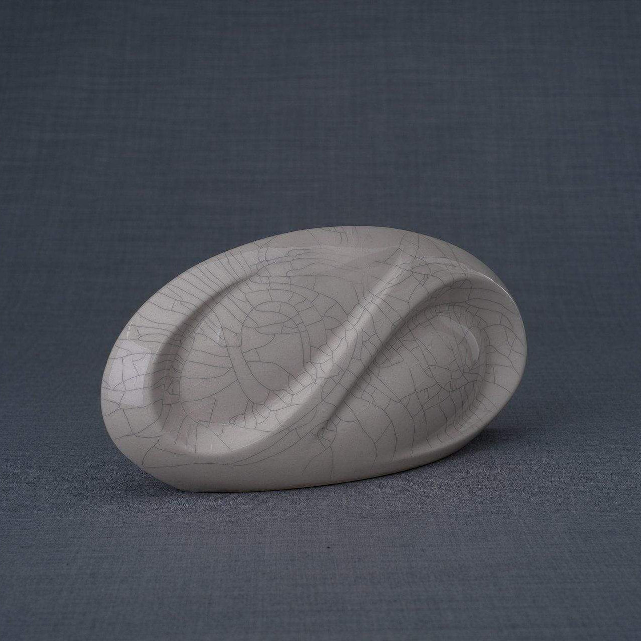 Eternity Cremation Keepsake for Ashes – Craquelure | Small | Ceramic