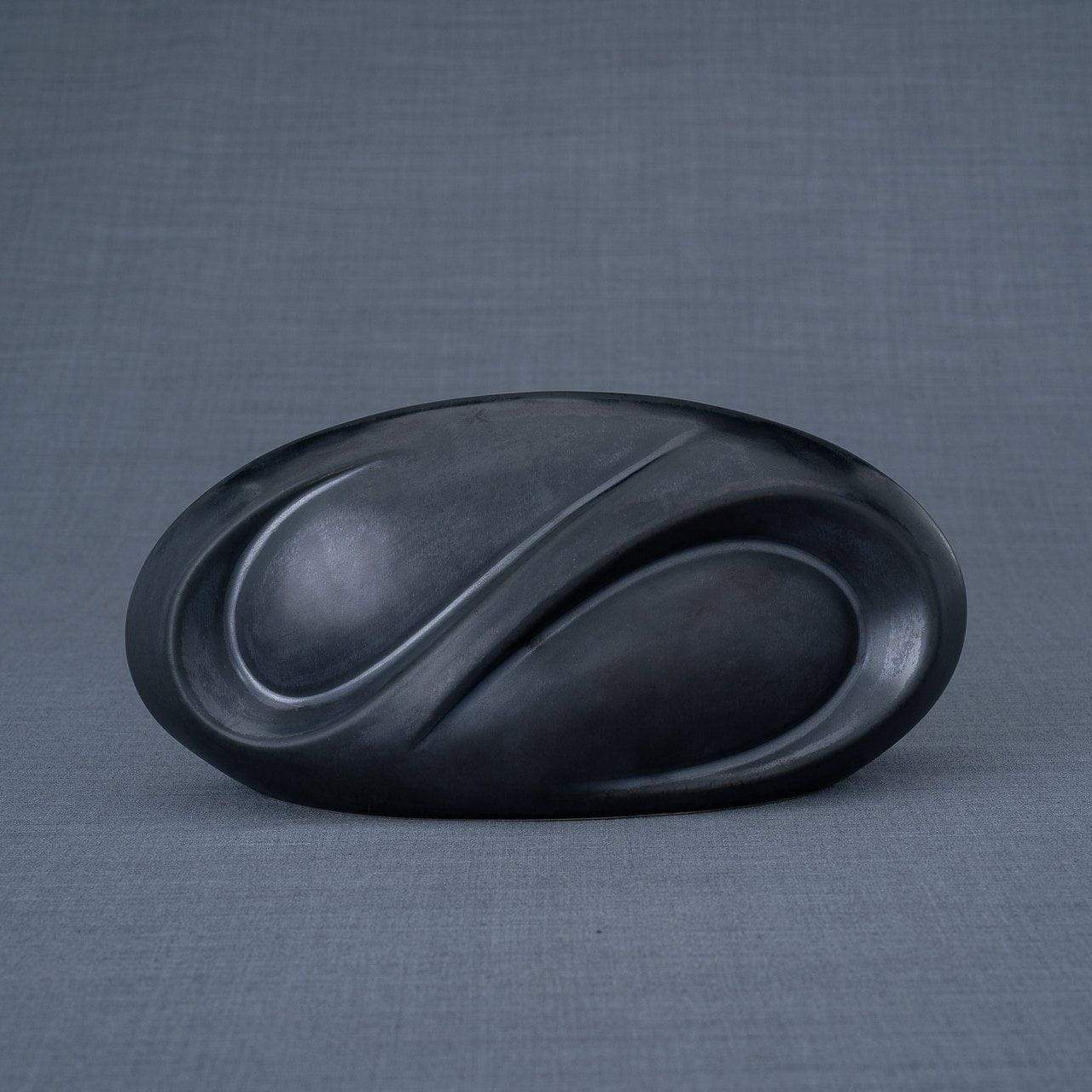 Eternity Cremation Keepsake for Ashes – Dark Matte | Small | Ceramic