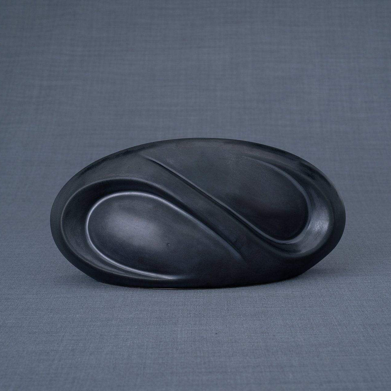 Eternity Cremation Keepsake for Ashes – Dark Matte | Small | Ceramic