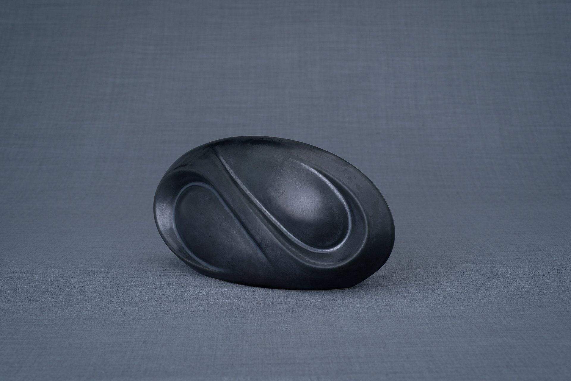 Eternity Cremation Keepsake for Ashes – Dark Matte | Small | Ceramic