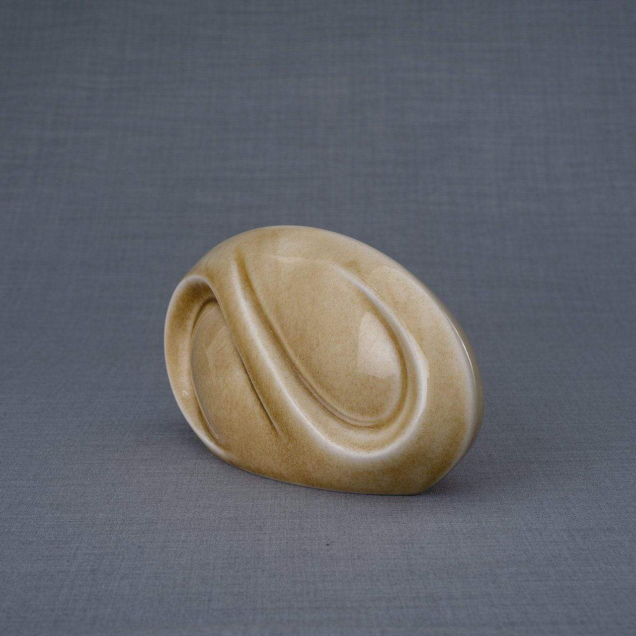 Eternity Cremation Keepsake for Ashes – Dark Sand | Small | Ceramic