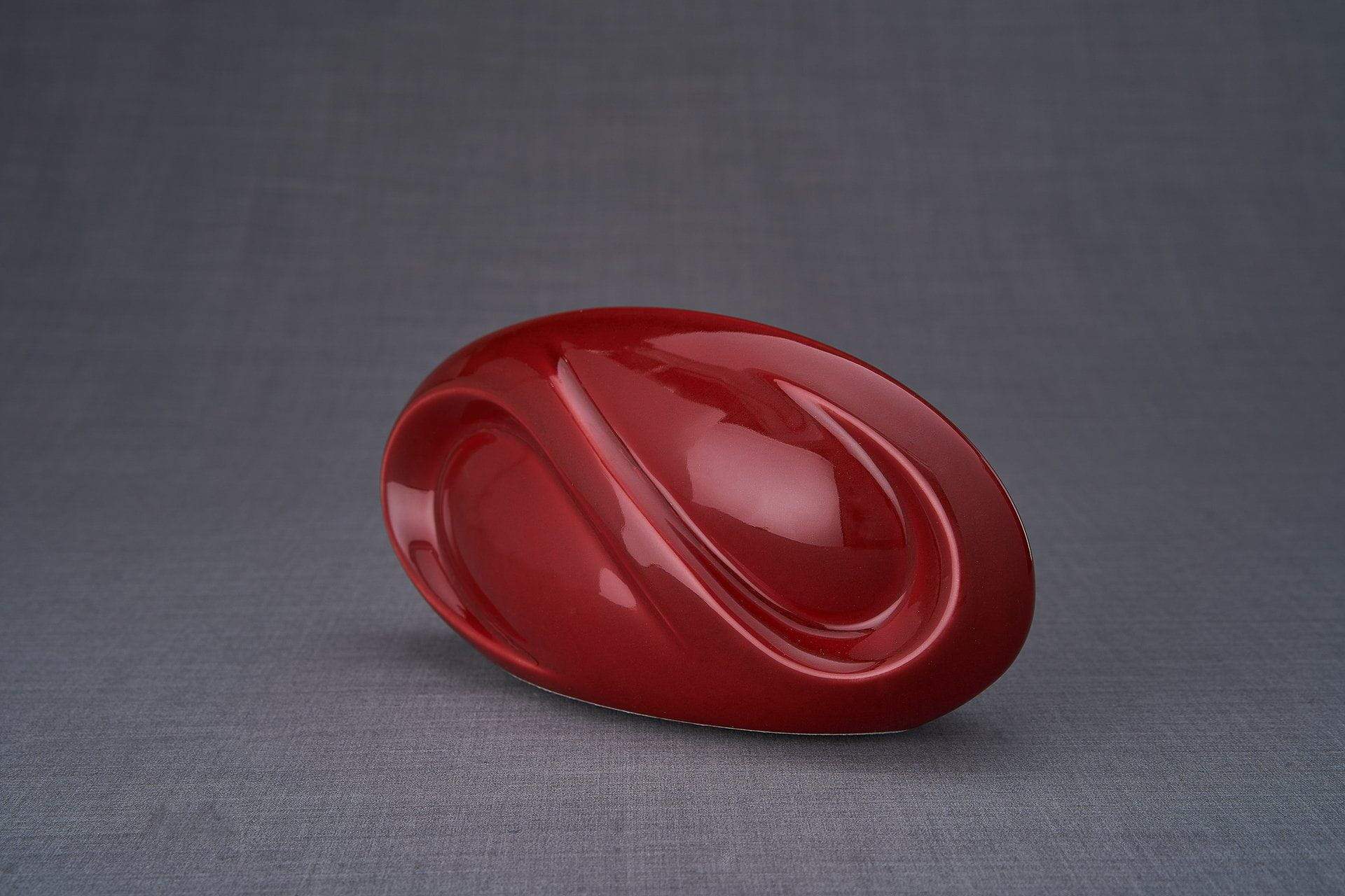 Eternity Handmade Cremation Keepsake Urn - Small | Red | Ceramic